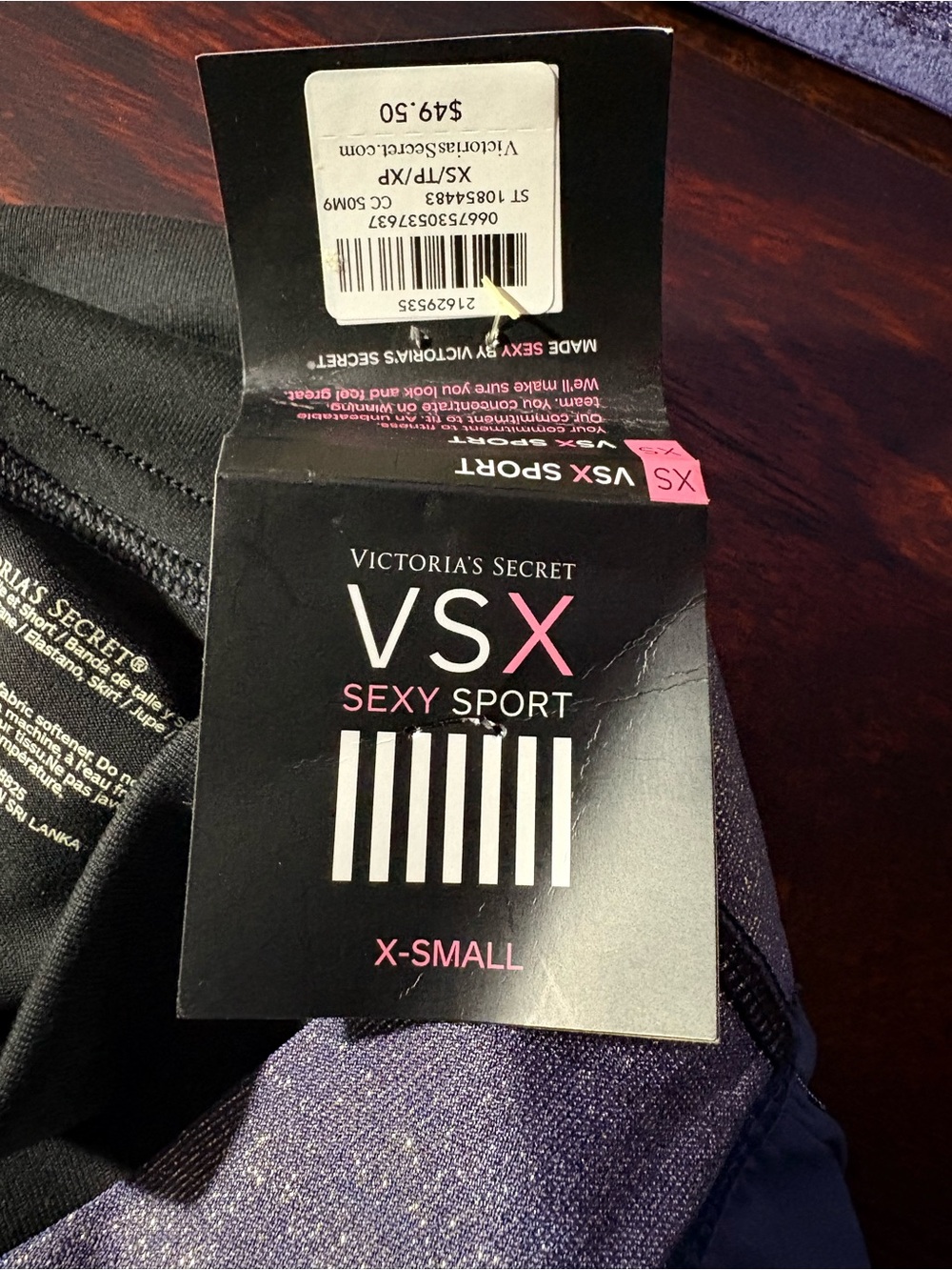 Victoria's Secret Lavender Sports Bra & Skirt Set with Silver Accents - Picture 3 of 3